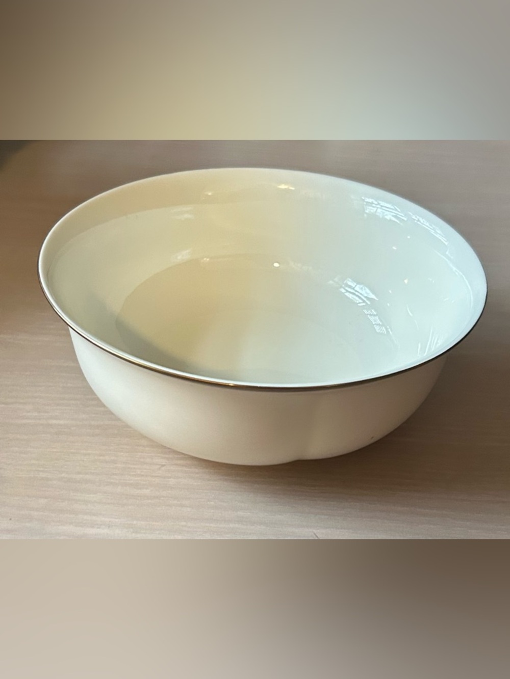 Lenox Urban Lights 8.5” Serving Bowl with Gold Trim